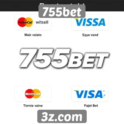 Métodos de pagamento disponíveis na 755bet